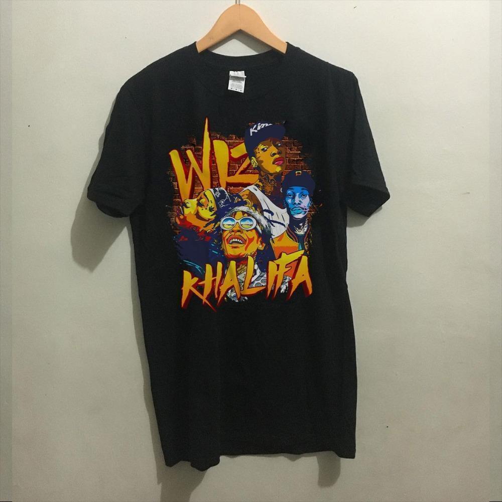 Wiz Khalifa Graphic Hip Hop Rap Fan Streetwear Unisex T-Shirt